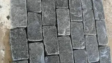 Adoquines de jardín de granito gris oscuro G654 gris clásico para paisajismo/estacionamiento/calzada/pasarela